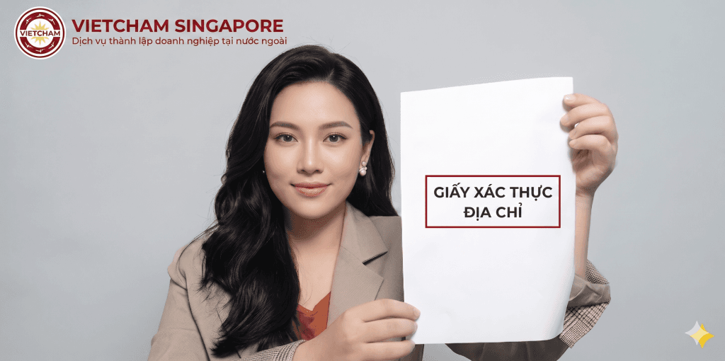 Mẫu video selfie cầm giấy xác thực địa chỉ