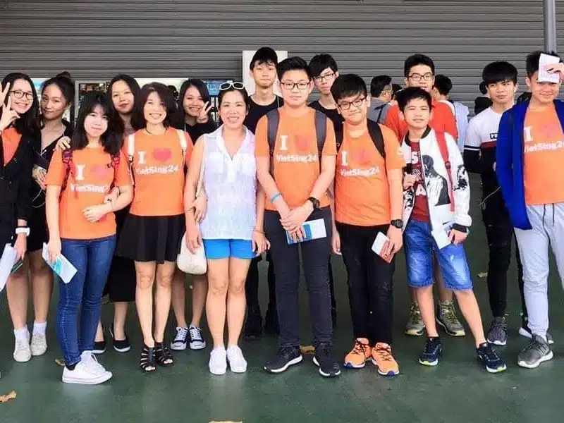 Sinh viên du học VietSing24h tại Singapore